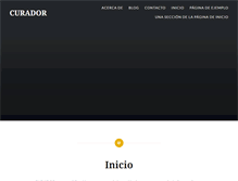 Tablet Screenshot of curadormag.com